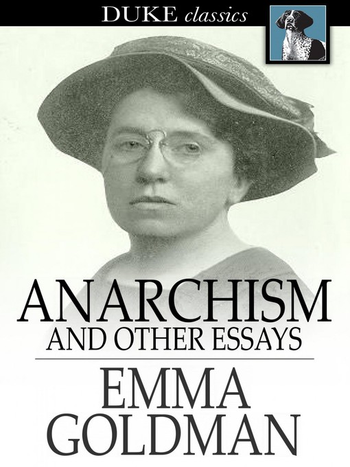 תמונה של  Anarchism and Other Essays
